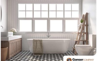 Classy Retro Elements for Today’s Bathroom